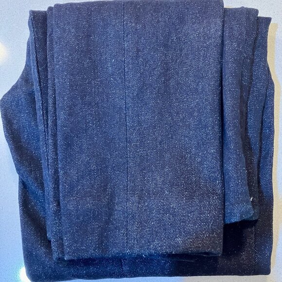 NWT Theory Indigo Nep Denim Skinny Leggings size 10 (Retail $295) - Picture 6 of 7